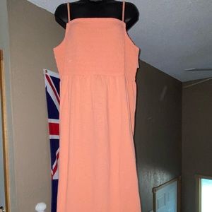 ++2 for $20++ Old Navy Fit & Flare Smocked Cami Midi Dress